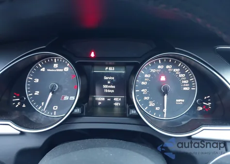 2013 Audi S5 3.0T Premium Plus из США, поврежденный, VIN WAUCGAFH2DN002334